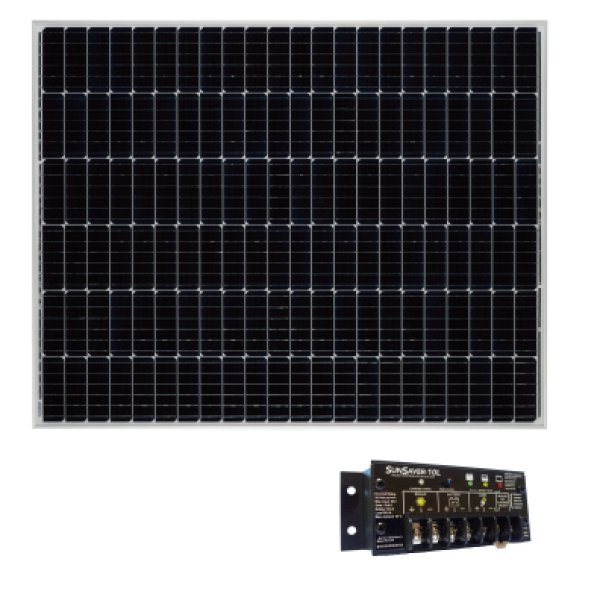 画像1: 太陽光パネル250W＋コントローラセット【SS】/24V充電 (1)