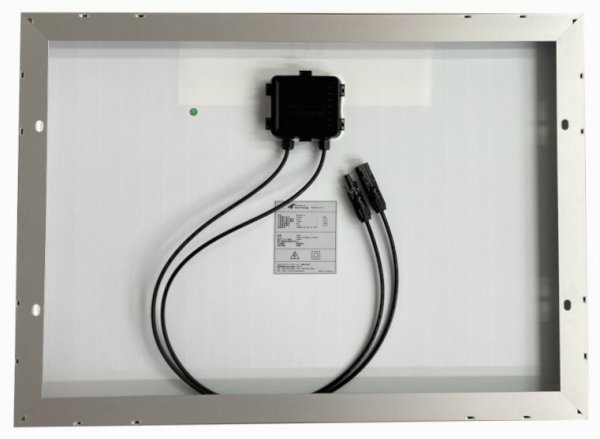 画像3: 太陽光パネル60W＋コントローラセット【SS】 (3)