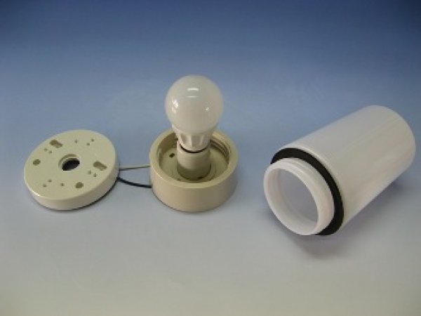 画像2: 【12V/24V兼用】ＬＥＤ照明　天井直付タイプ（角型）　CS-4 (2)