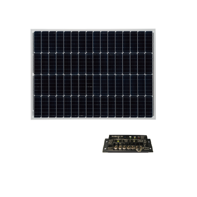 太陽光パネル120W＋コントローラセット【SS】