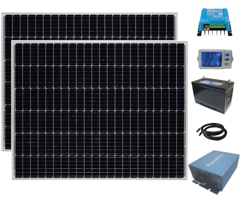 【DIYでの設置が可能な自作自立電源システム】オフグリッドソーラーセット500